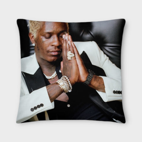 Jef.free Throw Pillow